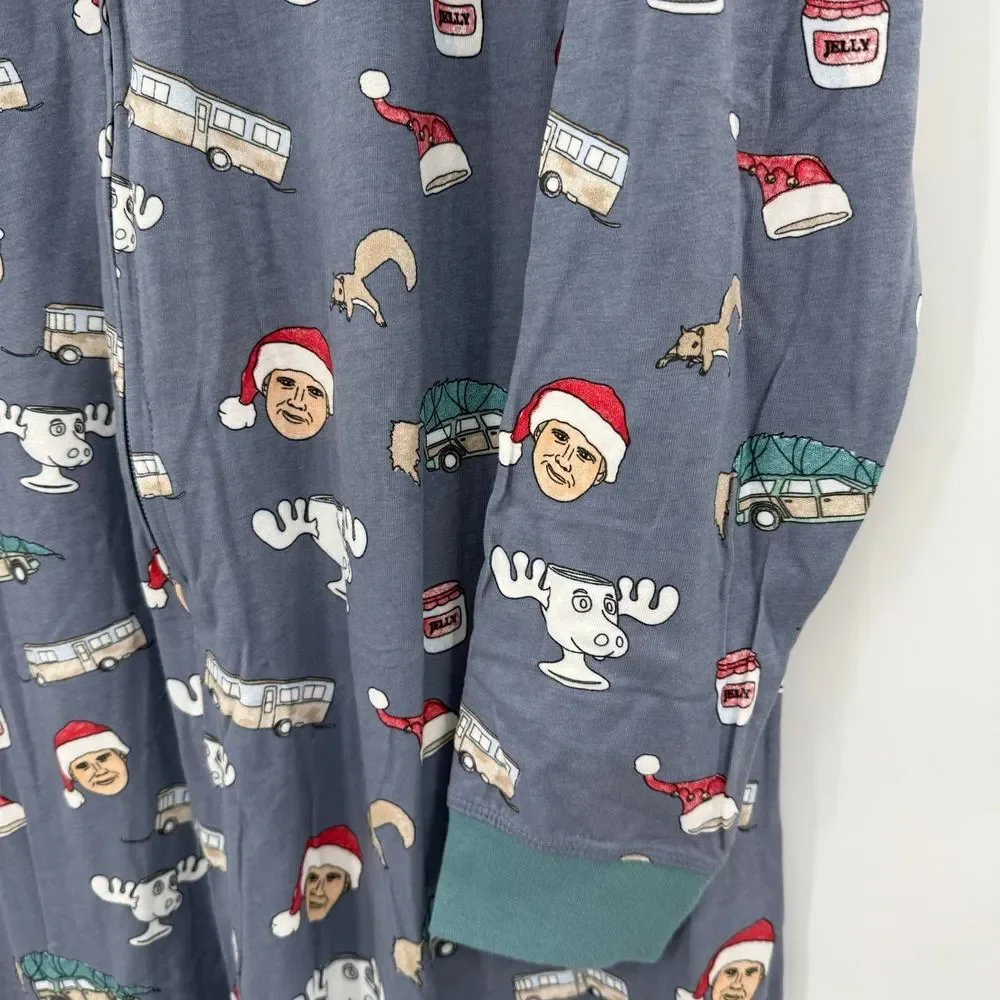 UNISEX COTTON ON NATIONAL LAMPOONS CHRISTMAS VACATION JUMPER‎ ONE PIECE PAJAMA L